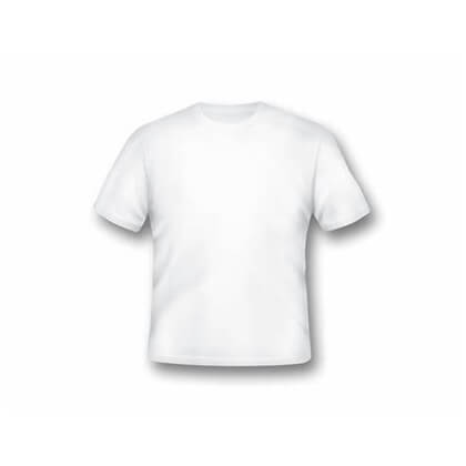 Blank White T-Shirt Template _arafexpress.com