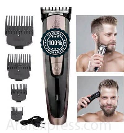 KEMEI KM-9050 RECHARGEABLE HAIR TRIMMER