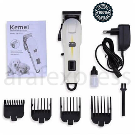 Kemei KM-809A Digital Electric Rechargeable Professional Hair Clipper Trimmer_arafexpress